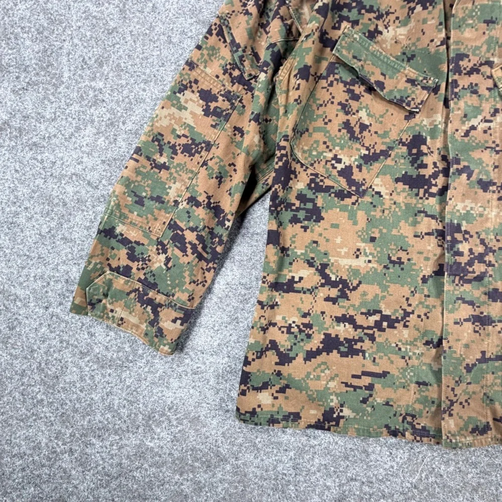 USMC MCCUU Woodland MARPAT Camo Digital Combat Uniform Blouse Jacket Small Reg